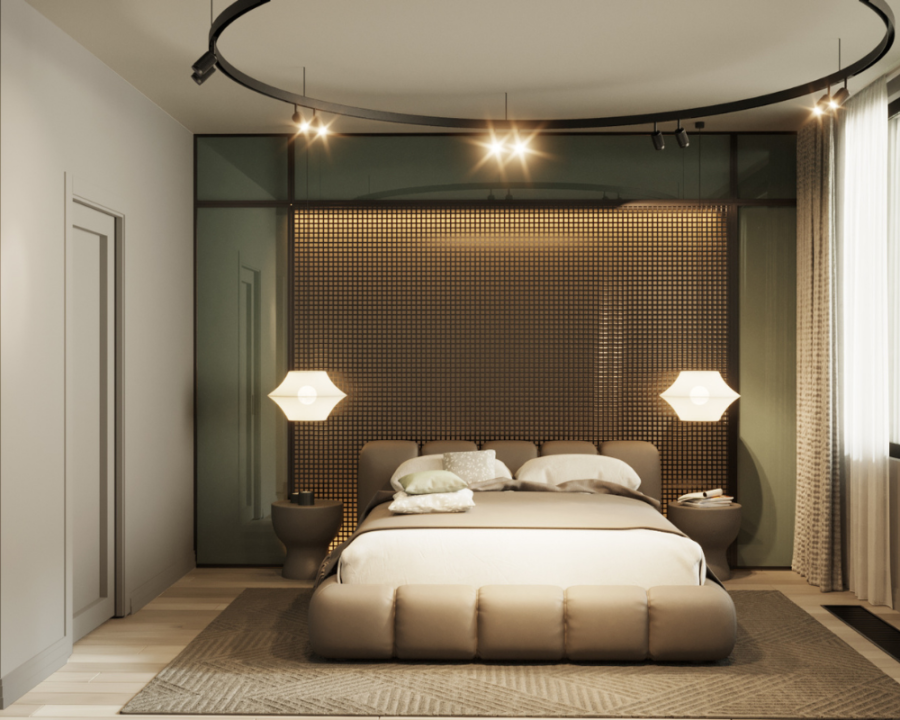 Rendu 3D détaillé du plan de maison Scandinave conçu par les architectes de Pammax Design, montrant l'architecture.
